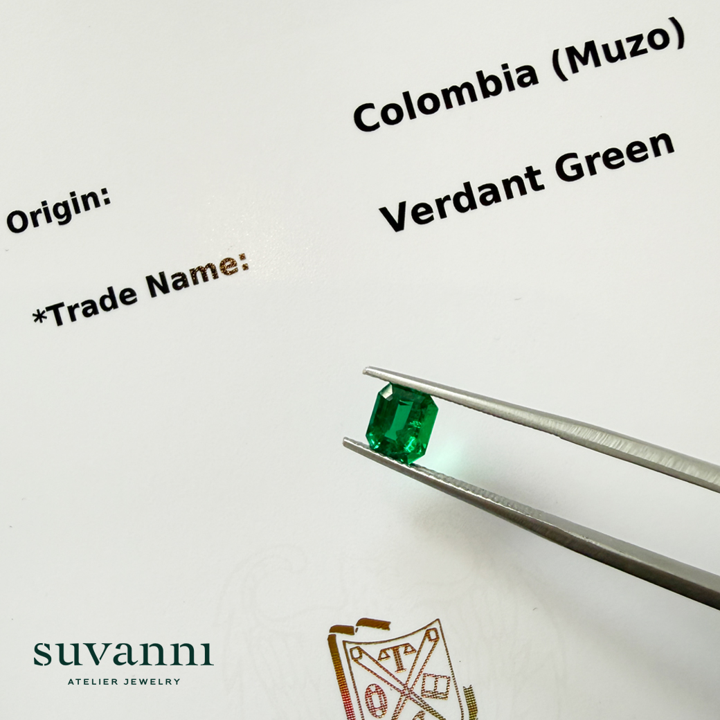 Muzo Emerald with Certificate