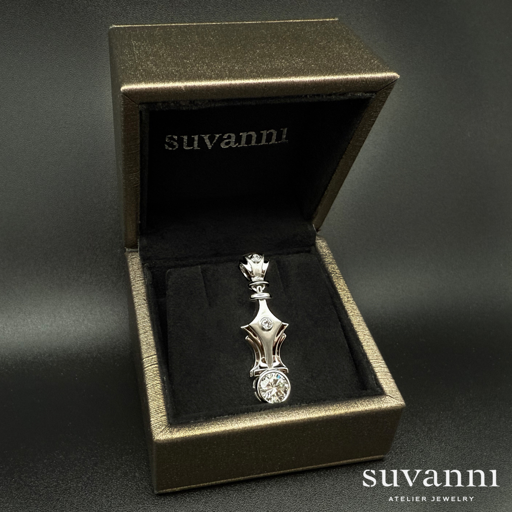 Jewelry Design Service + Pendant - จี้เพชรผู้ชาย