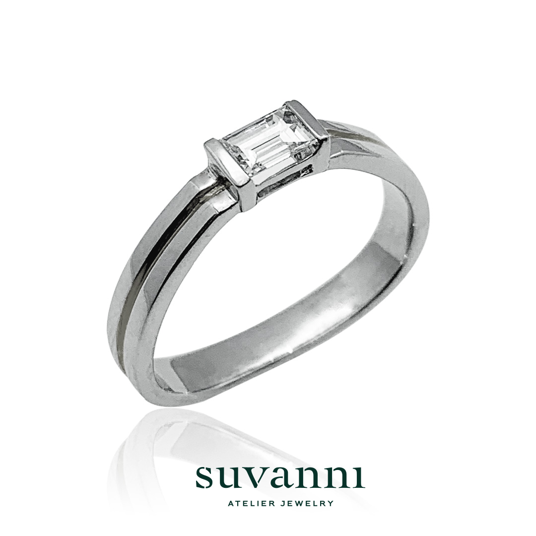 Wedding Ring Design Service - Men Solitaire Ring