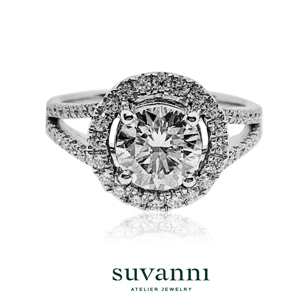 Wedding Ring Design Service - Halo Ring