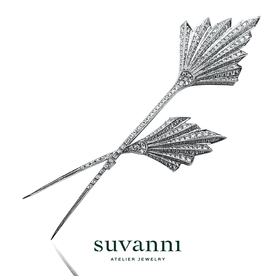 Diamond Jewelry Design Service - Brooch