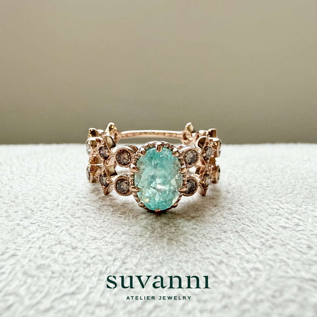 Paraiba Ring Design by Suvanni