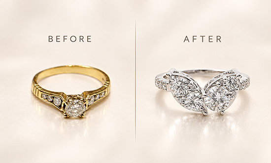 Diamond Jewelry Redesign Service